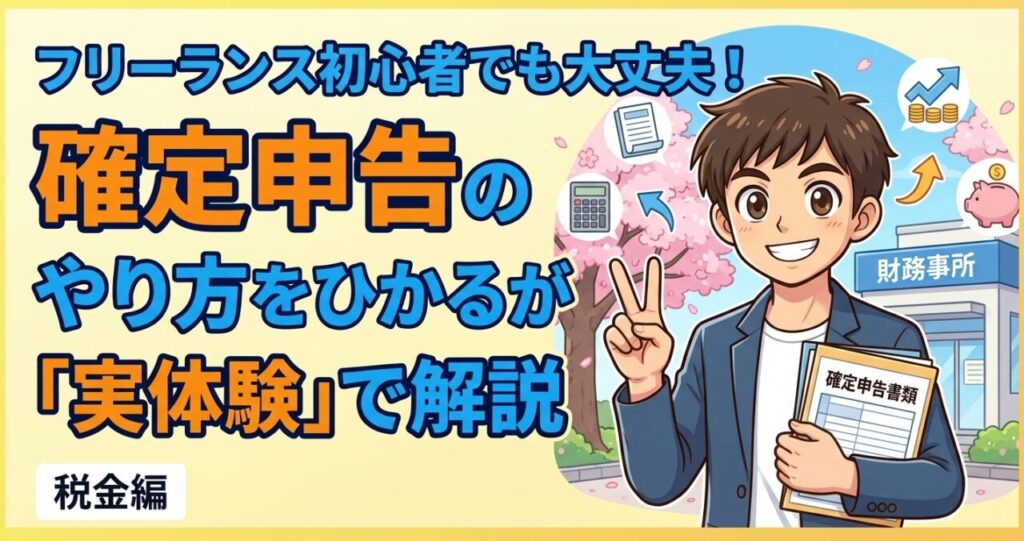 フリーランス確定申告のやり方のアイキャッチ画像