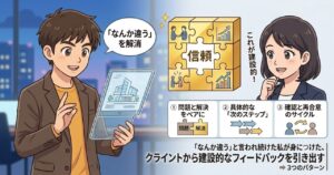 建設的なフィードバックを引き出す