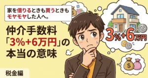 家を借りるときも買うときもモヤモヤした人へ。仲介手数料「3%+6万円」の本当の意味 仲介手数料の謎