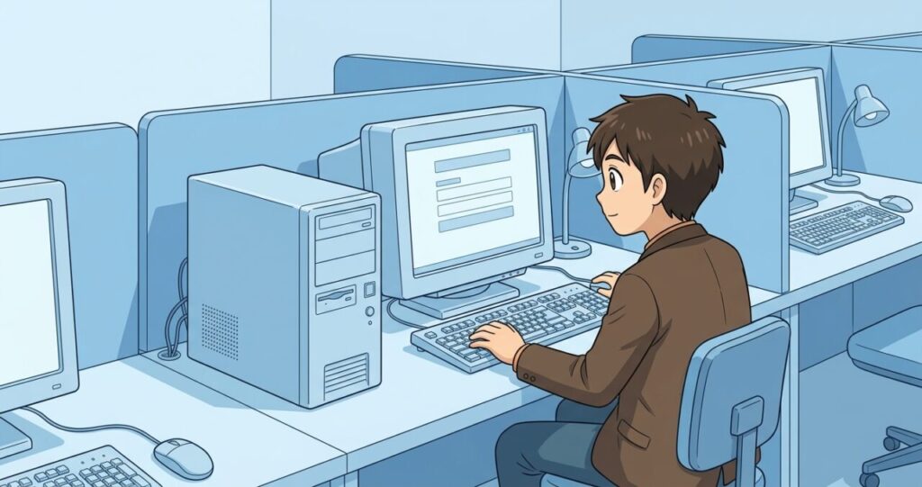 CFQ試験受験の様子