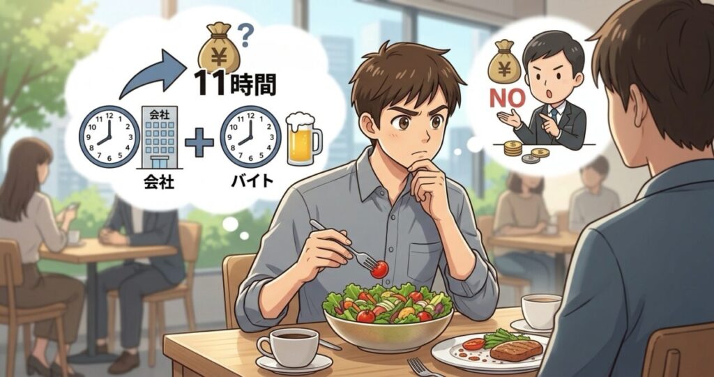 副業のバイトと労働時間